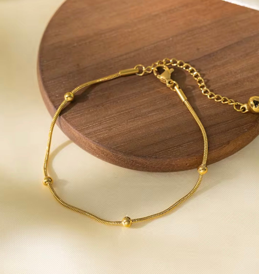 BEADED ANKLET