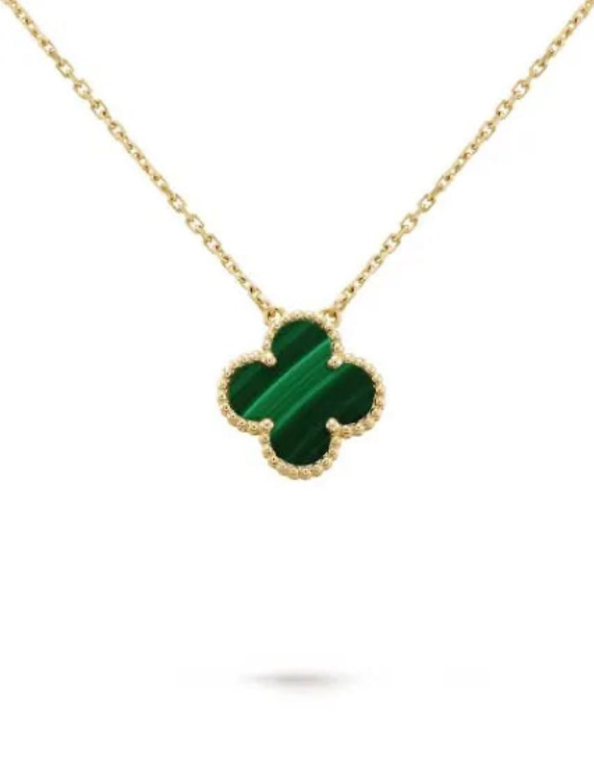 FLOWER STAMP NECKLACE