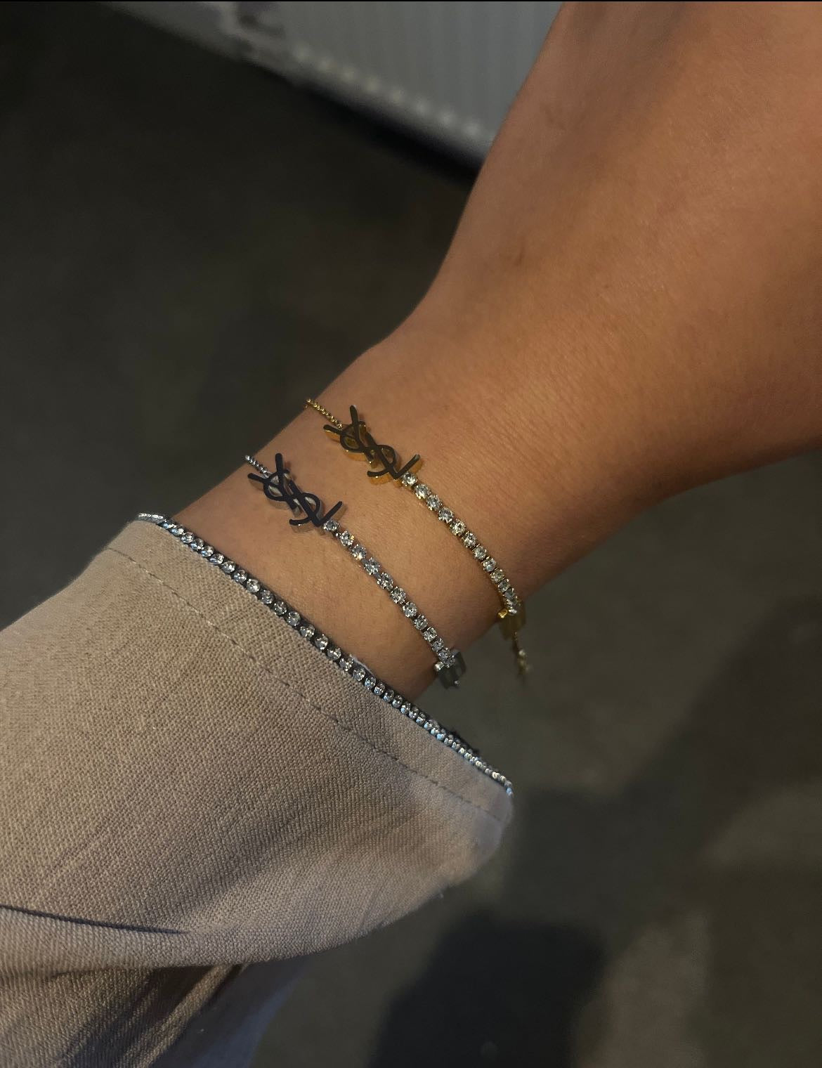 HALF DIAMOND SL BRACELET