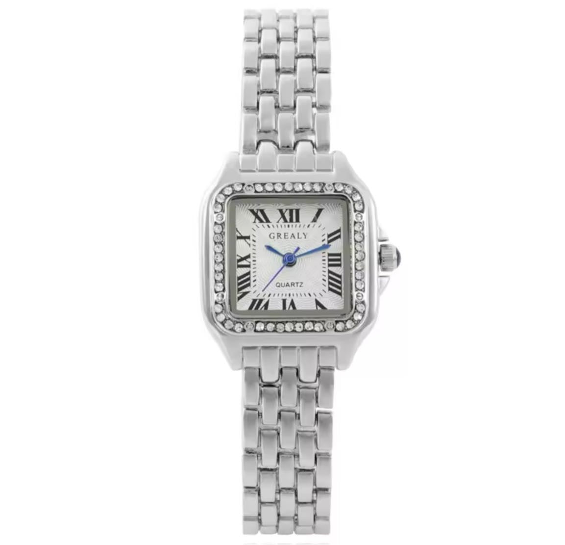 MAHNOOR SILVER WATCH