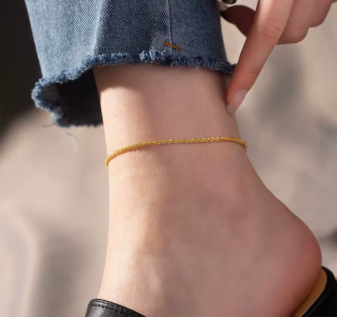 SPARKLE ANKLET