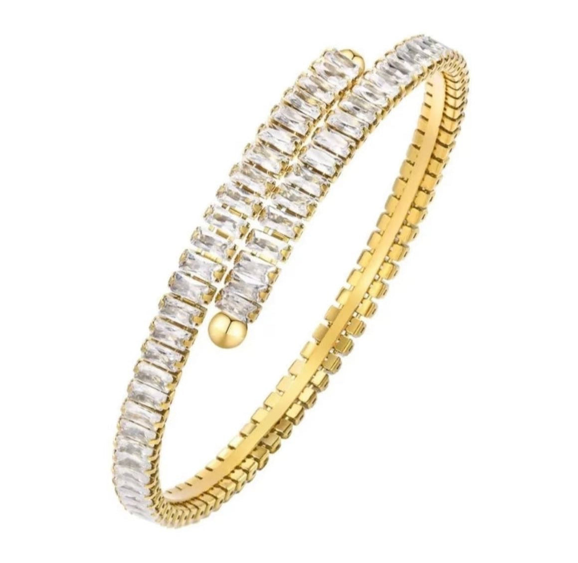 ZOYA DIAMOND WRAP AROUND CUFF