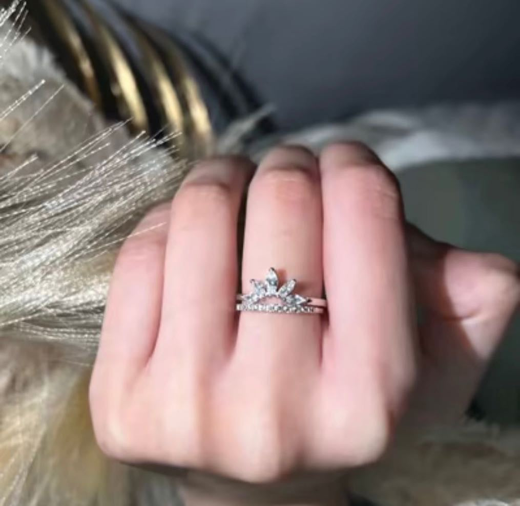 ARIA DOUBLE BAND S925 SILVER RING