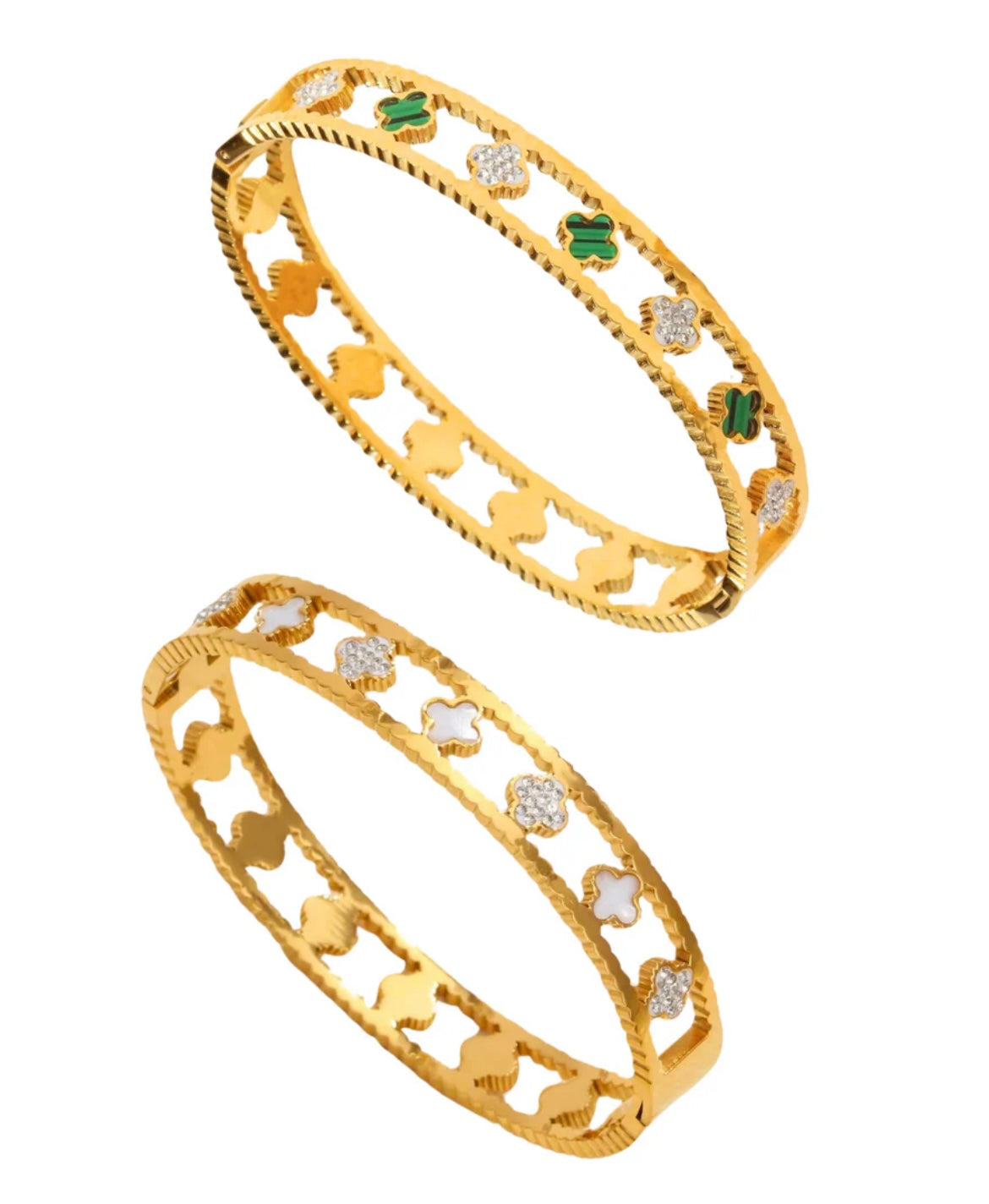 BADIA BLING CLOVER CUFF