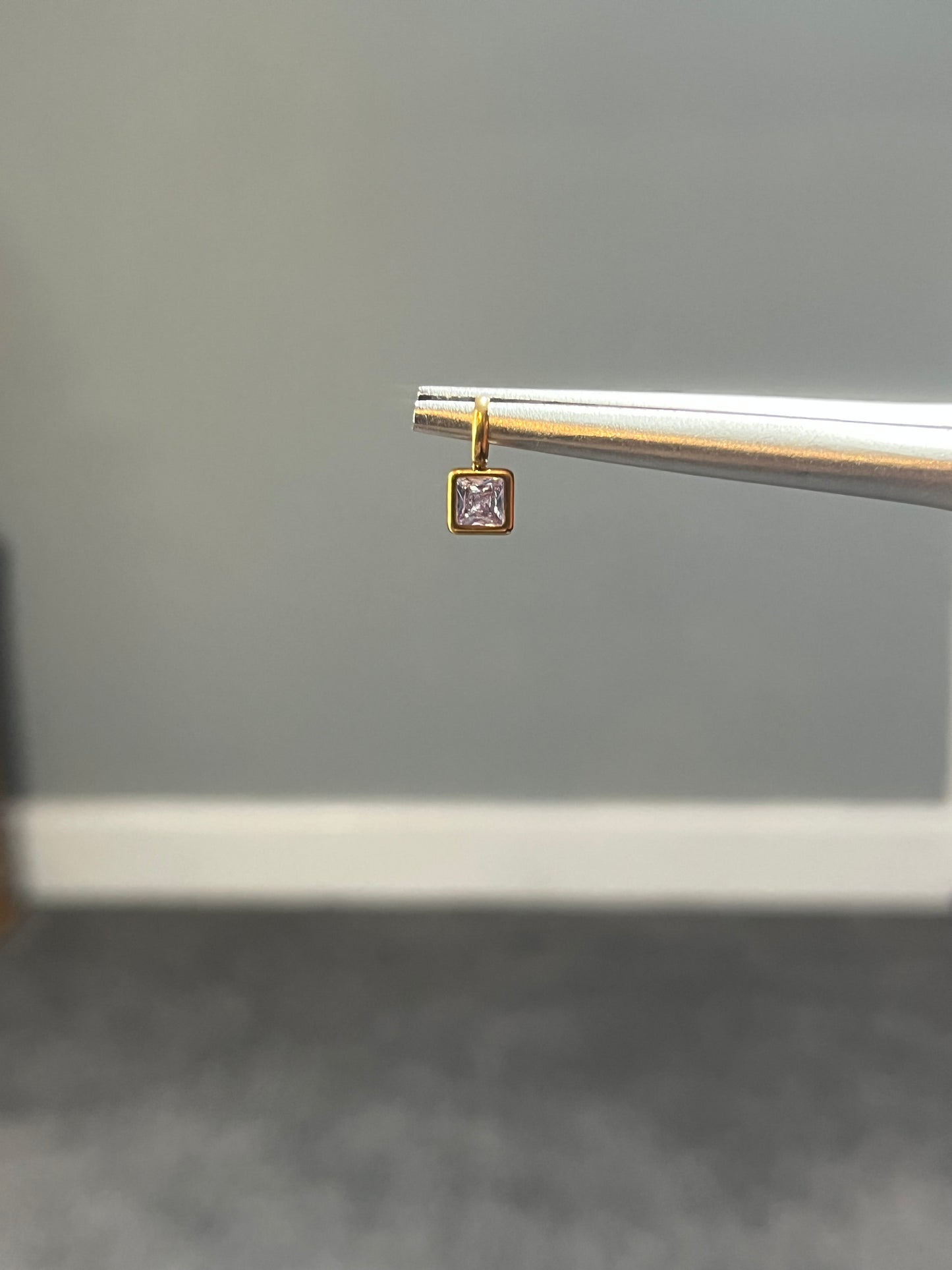 CRYSTAL SQUARE CHARM