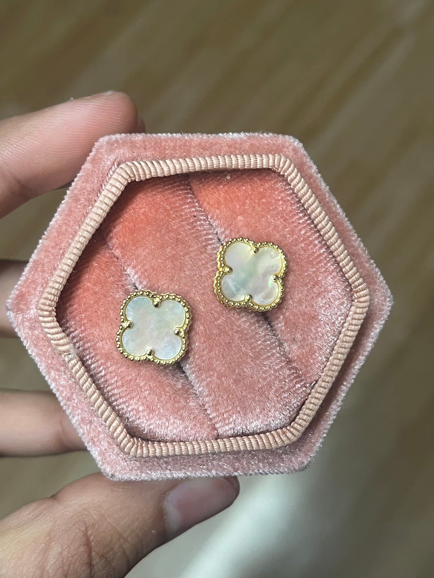 LIMITED EDITION MOTHER OF PEARL STUDS
