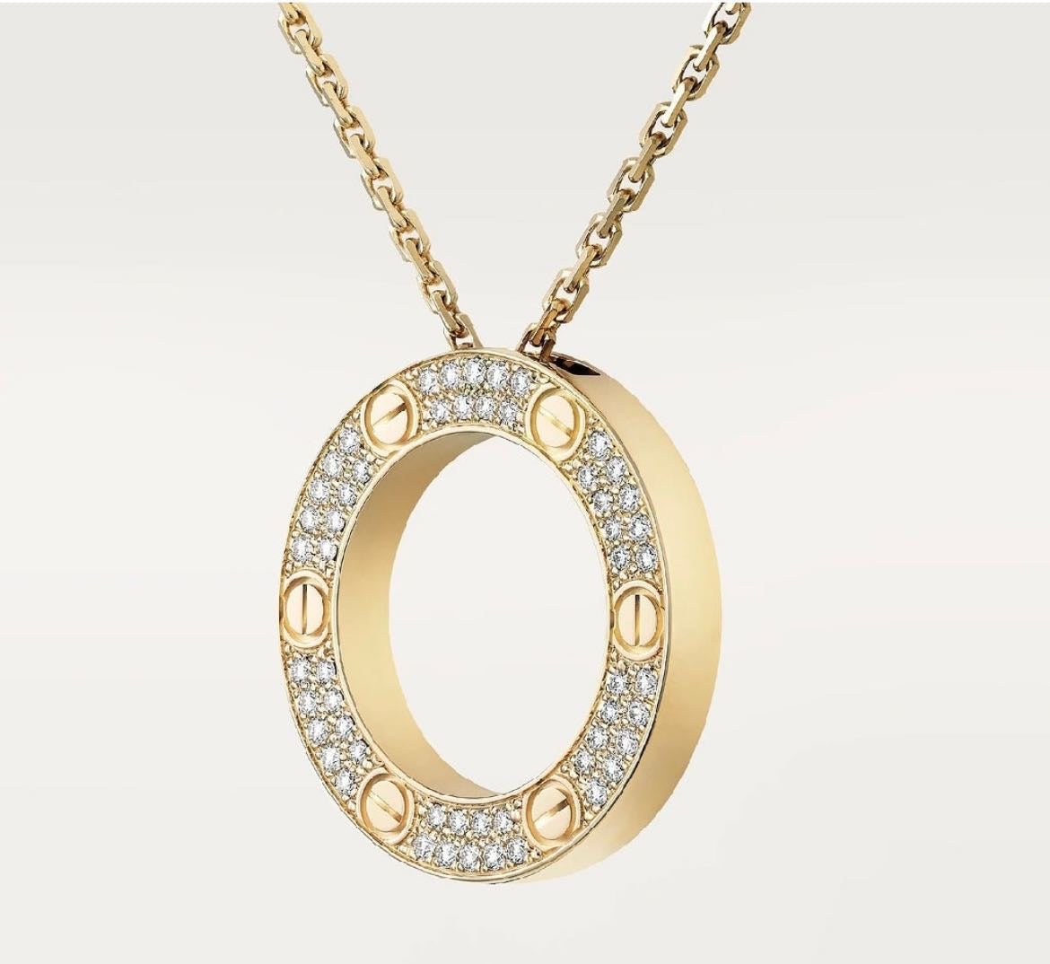 LVE DIAMOND NECKLACE