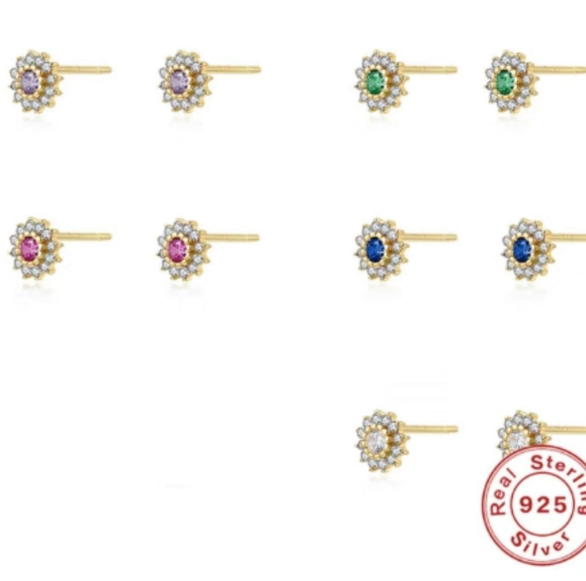 BLISS STUDS S925