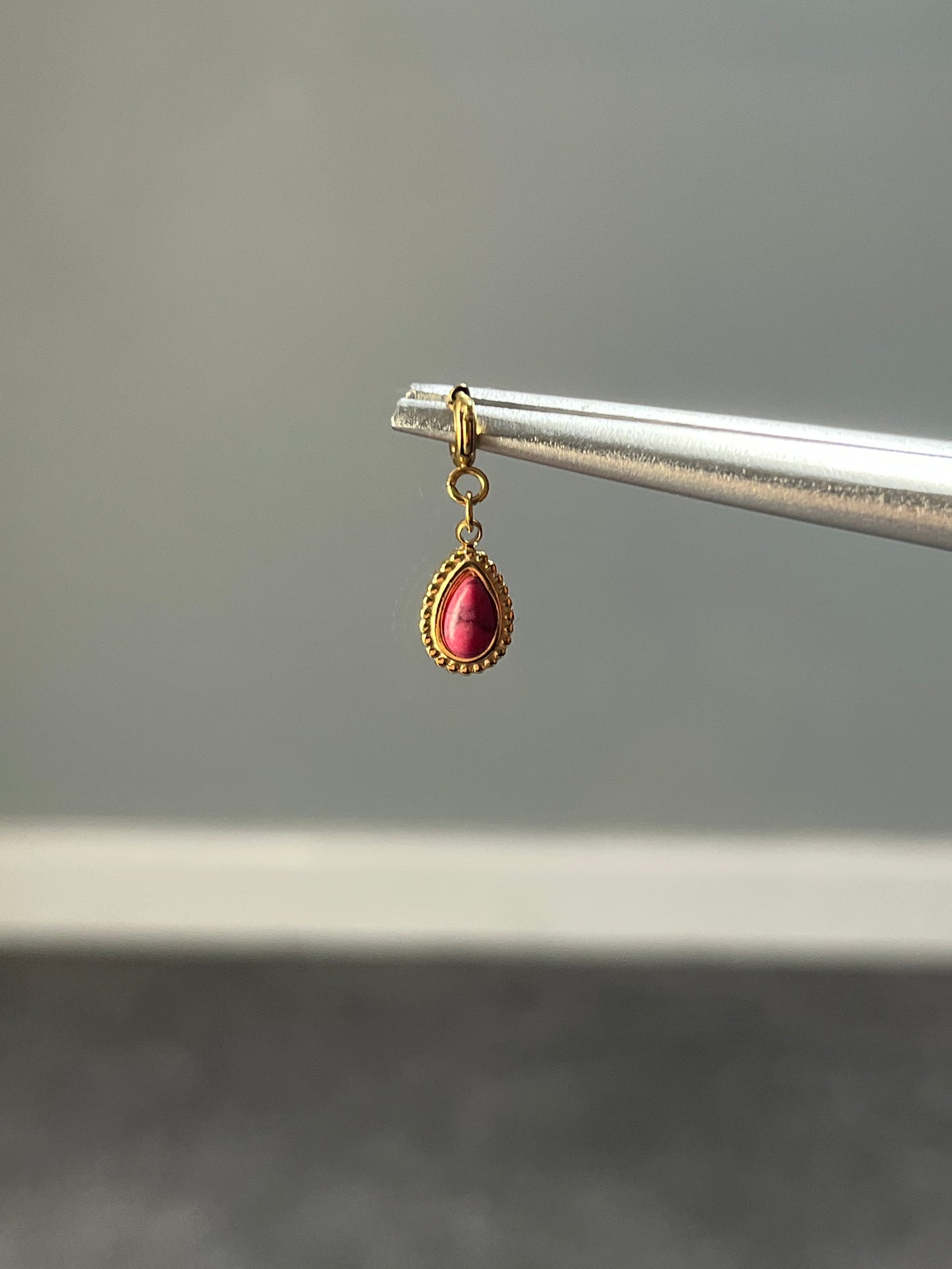 RED DROP CHARM