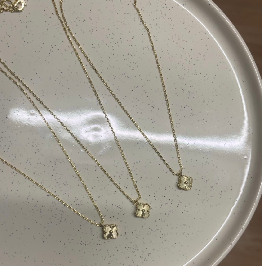MINI STAMP GOLD NECKLACE 9MM