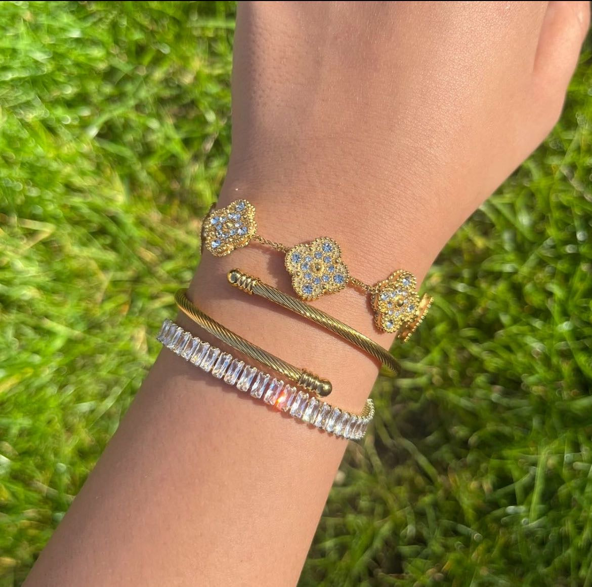 GOLD ZALA BANGLE