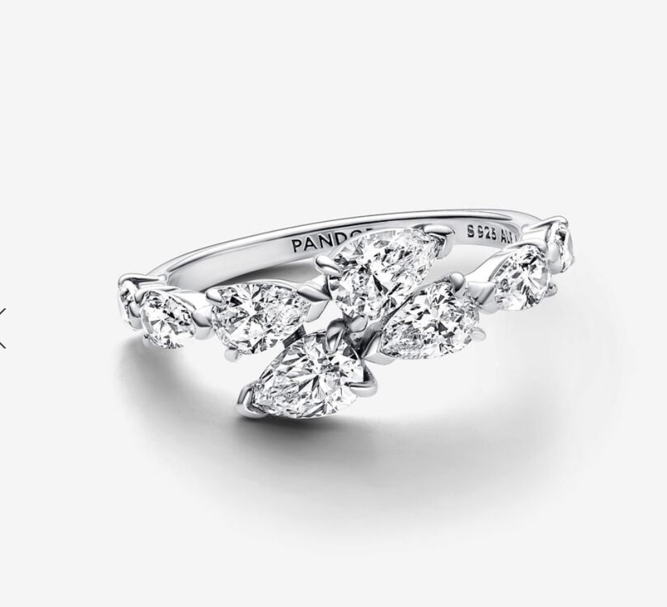 ZARELA S925 STERLING SILVER RING (ENGRAVED)