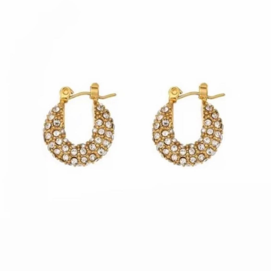 MINI DIAMOND HOOPS