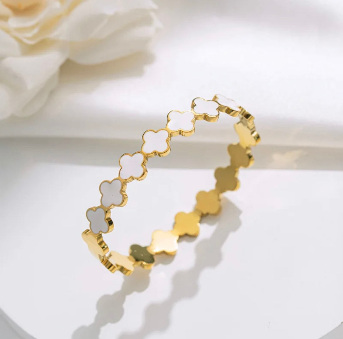 SAHLA CLOVER BANGLE