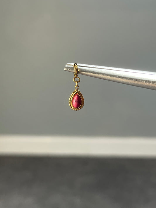 RED DROP CHARM
