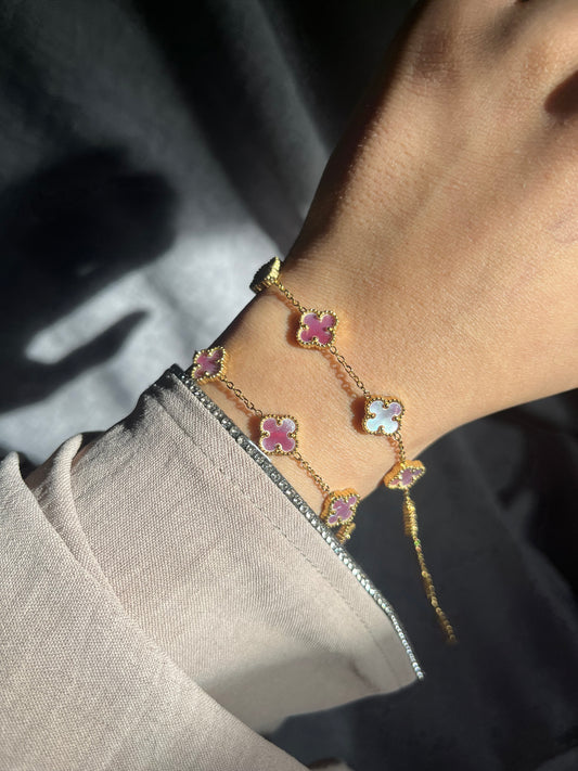 PINK PEARL MOTHER OF PEARL LIMITED EDITION BRACELET