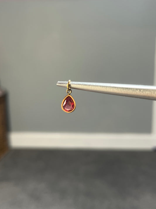 CUTIE TEARDROP CHARM