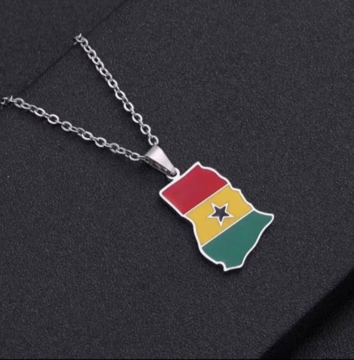 Flag necklace